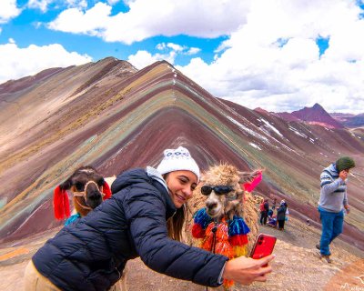 Montaña de colores