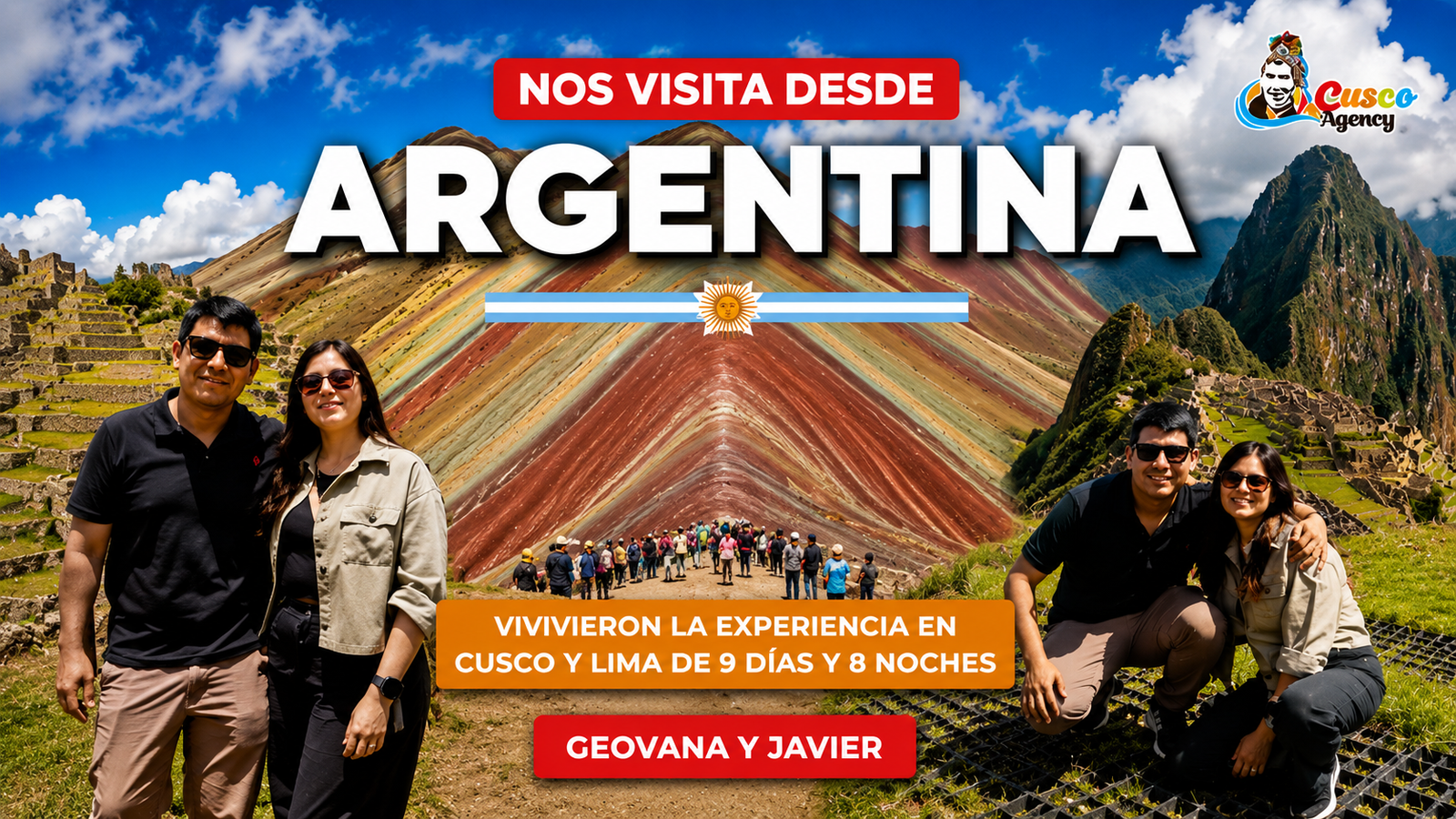 Geovana y Javier de Argentina - Cusco Agency